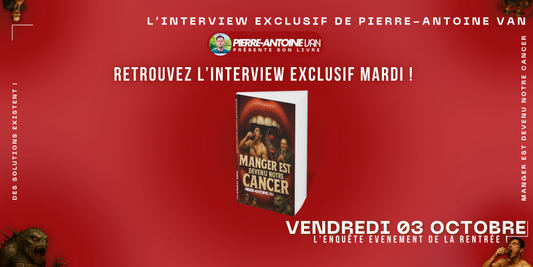 PARUTION LE 3 OCTOBRE DE « MANGER EST DEVENU NOTRE CANCER »
